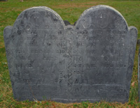 Stone, Samuel (1 Oct 1656-Jul 1723) [Headstone photo]