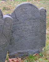 Munroe, Mary Ball (1652-1 Aug 1692) [Headstone photo]