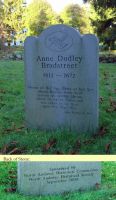 Bradstreet, Anne Dudley (1612 - 1672) [Memorial photo]