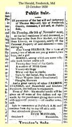 Maynard: 1830 News clipping
